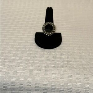 mark. by Avon Burnished Gold and Black Women's Ring